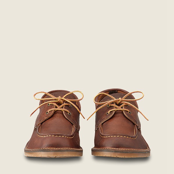 Oxford Red Wing - Weekender Camp Moc -R Rough & Tough Cuir - Marron - Homme 734YERHXF